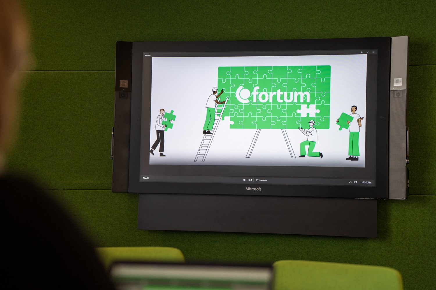 Grano ja Fortum toteuttivat yhdessä Fortumin yrityskulttuuriin liittyvän animoidun lanseerausvideon. 
