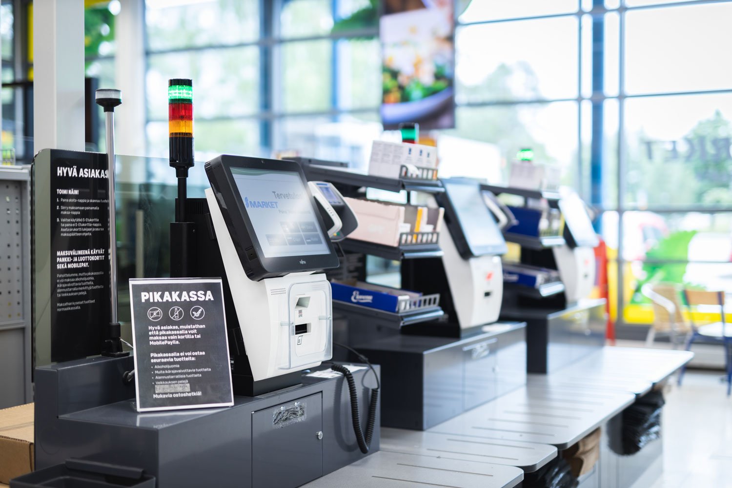 Laadukas ja onnistunut S-markettien miljöömuutos aloitettiin Granon tekemällä kohteen katselmuksella.