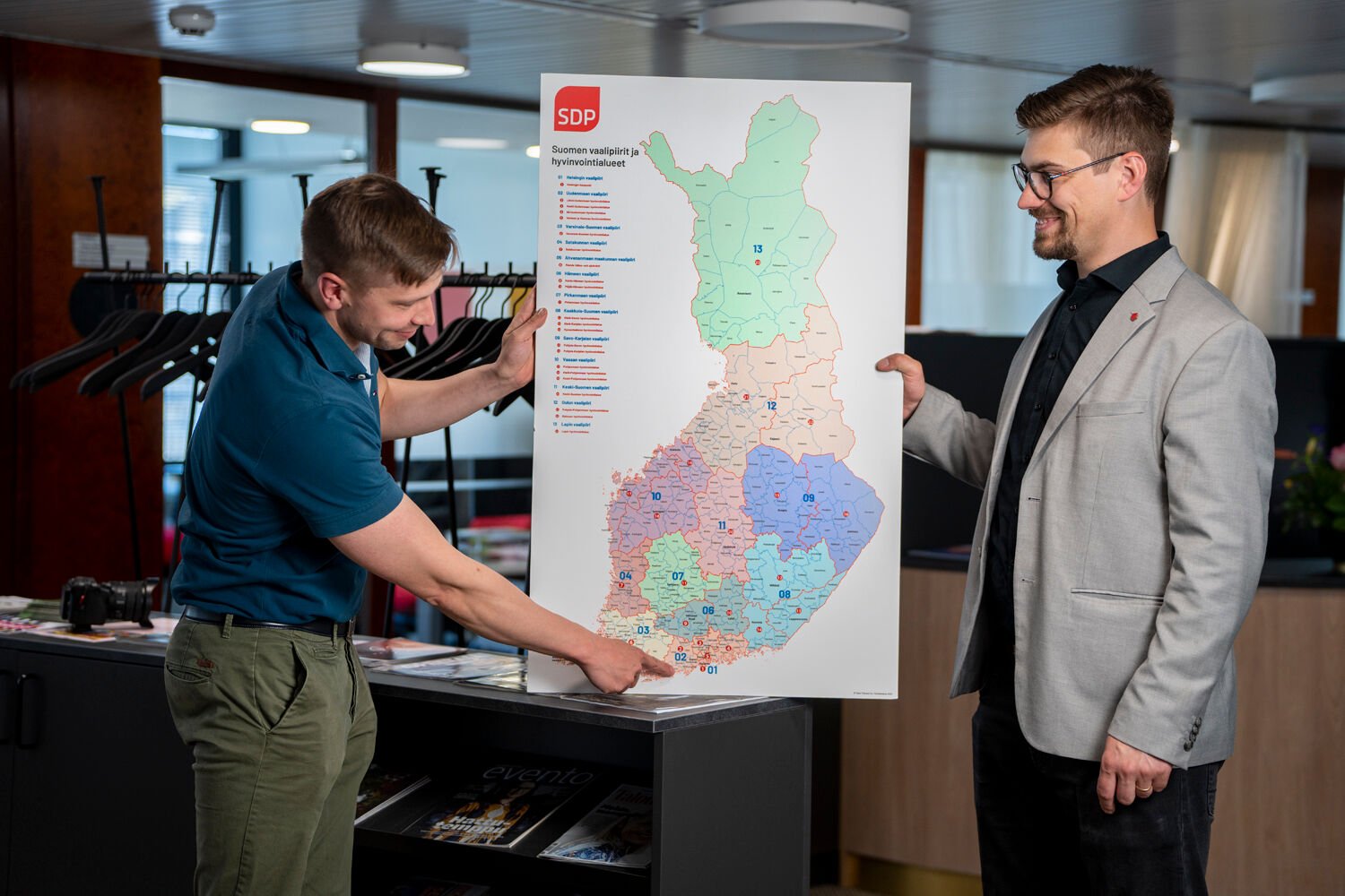 SDP använde Granos EMMi Datacloud och Projekthanteringstjänst för första gången vid välfärdsområdesvalet 2022.