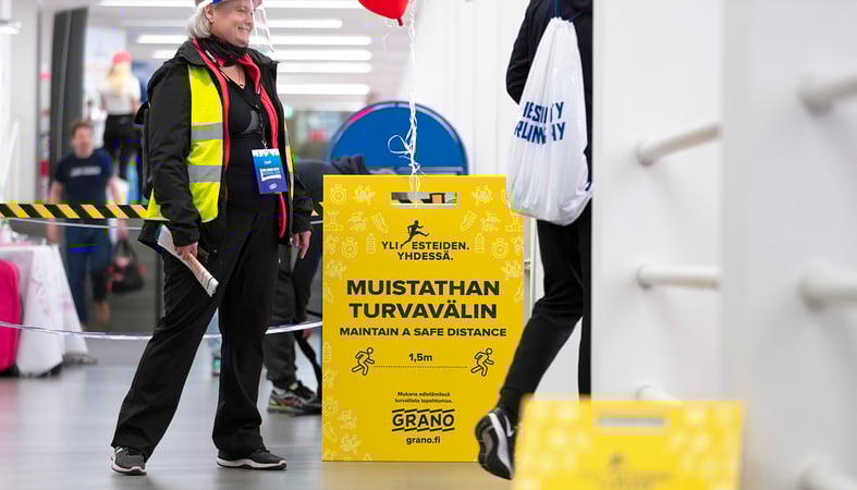 Granon ja Suomen Urheiluliiton turvatuotekumppanuus jatkuu