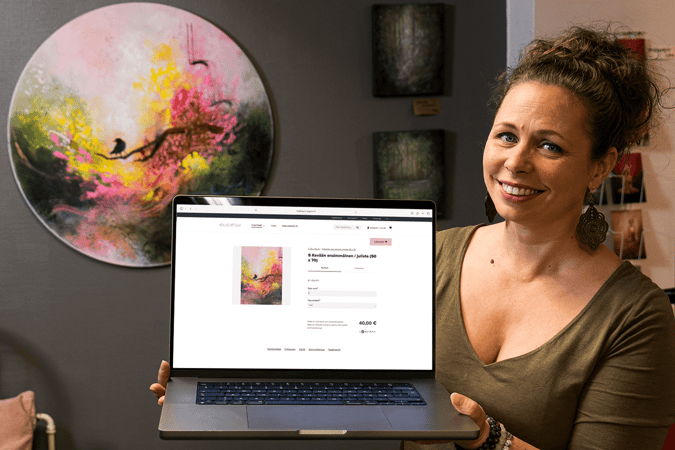 Suvi Ritvasen taide löytää ostajansa My Granossa