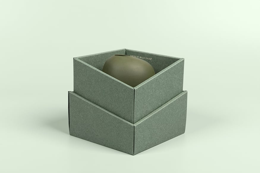Grano toteutti Aalto EE:lle liikelahjapakkauksen.