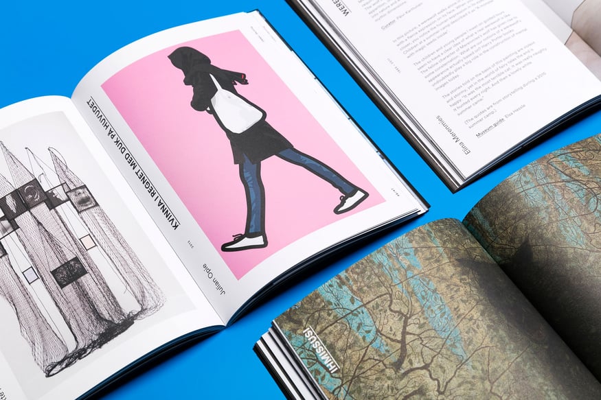 Grano toteutti EMMAlle palkitun Kosketus-näyttelyjulkaisun.