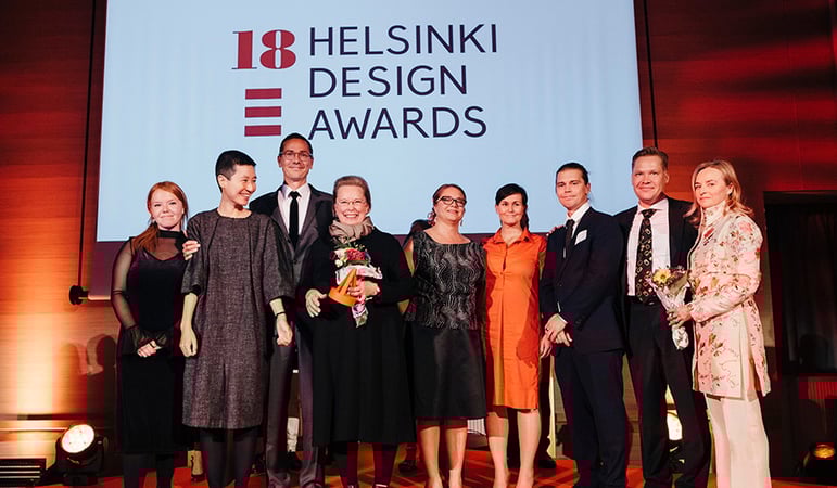 Grano loi upean ilmeen Helsinki Design Awards -palkintogaalaan ja suunnitteli 3D-palkinnot