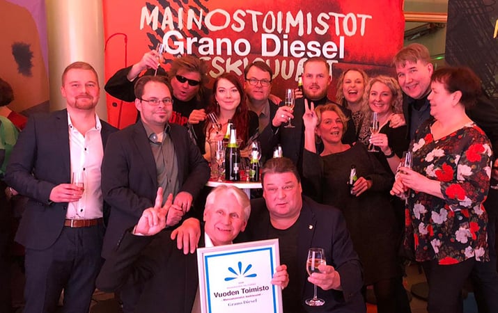 Grano Diesel on Vuoden Toimisto 2020