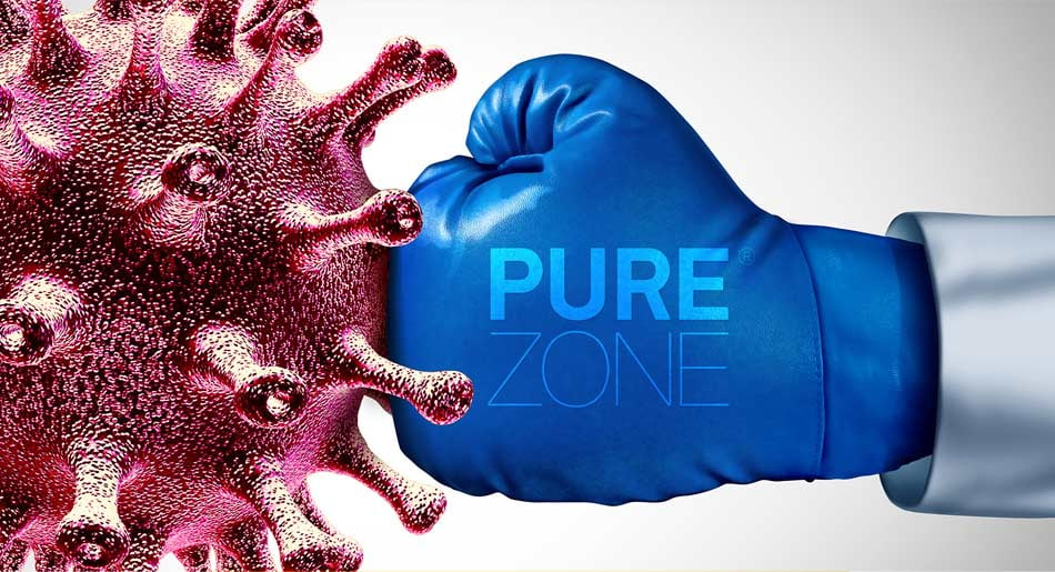 Antimikrobinen kalvo Pure Zone