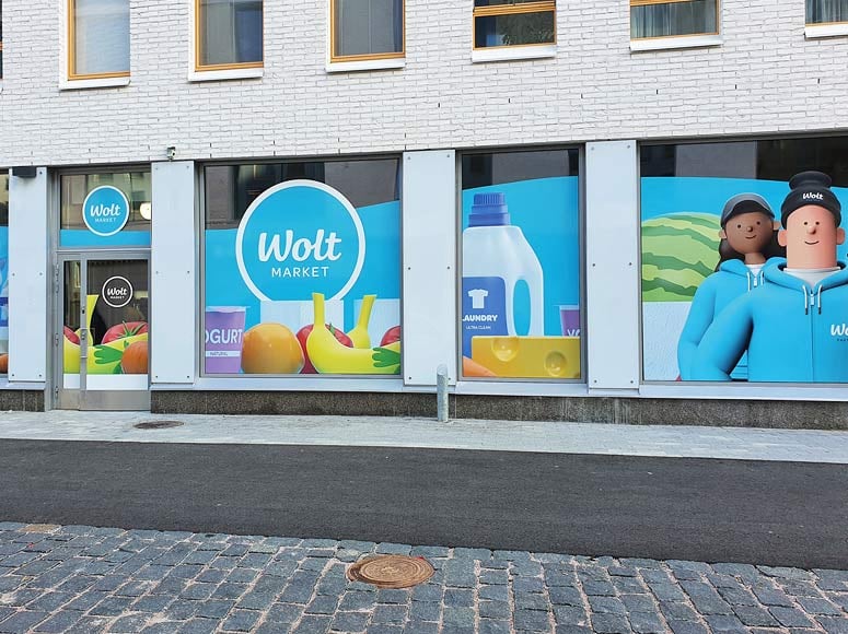Ikkunateippaukset Wolt Market