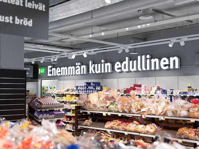 Irtokirjainvalomainokset S-market