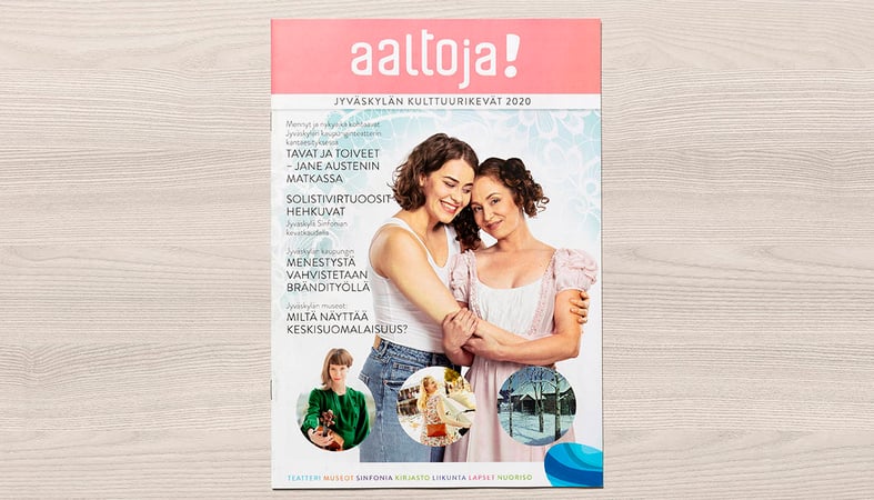 Grano taittoi Aaltoja!-kulttuurilehden