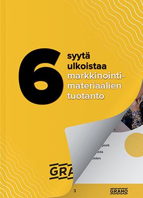 6 syytä ulkoistaa markkinointimateriaalien tuotanto