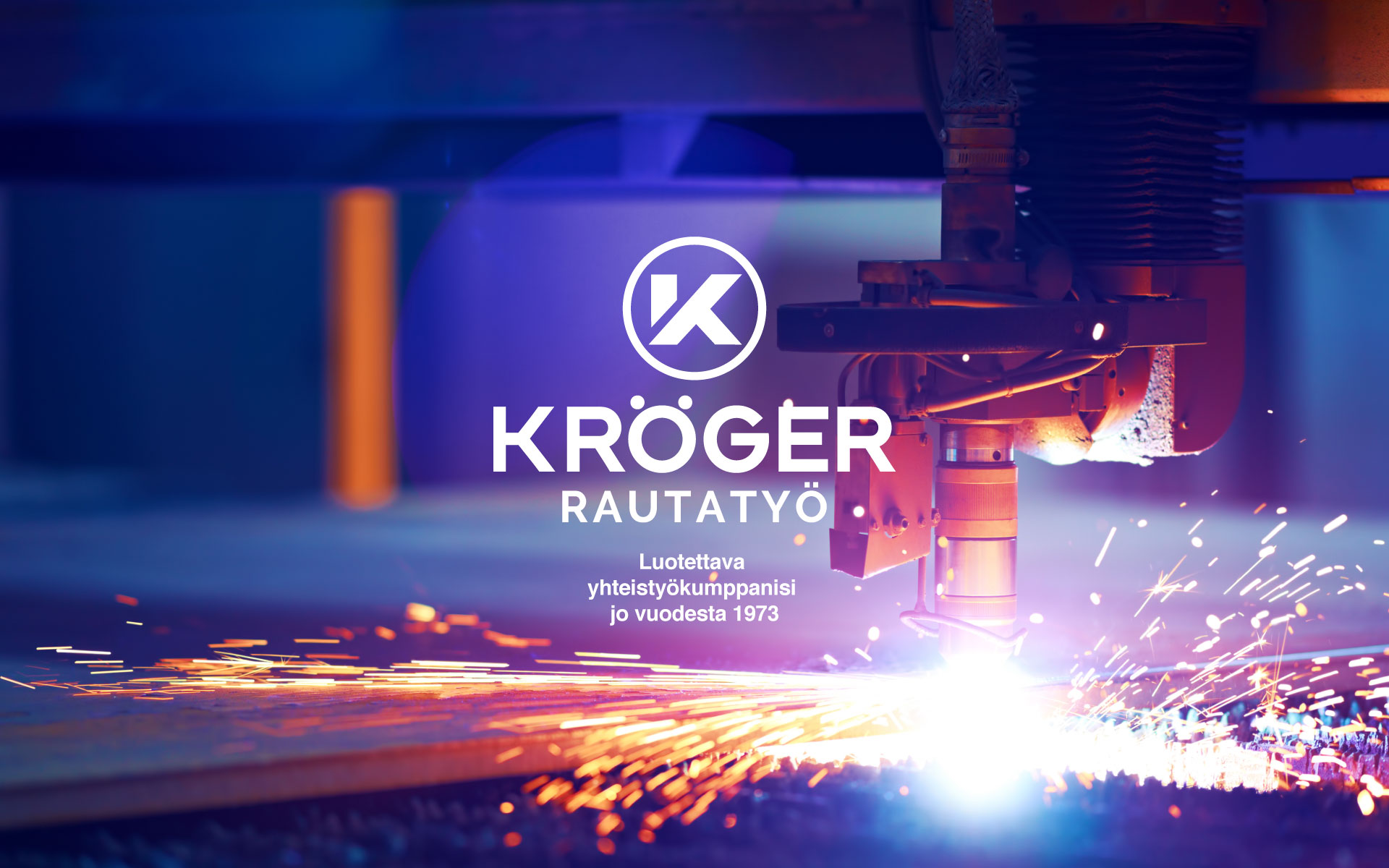 Rautatyö Kröger Yritysilme Logo Värimaailma Typografia Grano