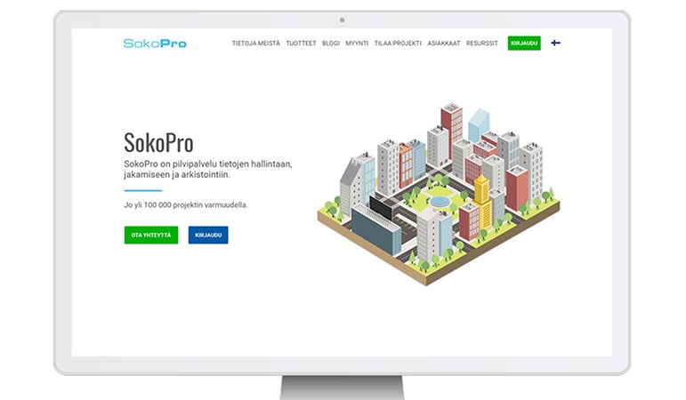 SokoPron verkkosivut uudistuivat