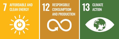UN goals followed by Grano to reduce the environmental impact of our operations