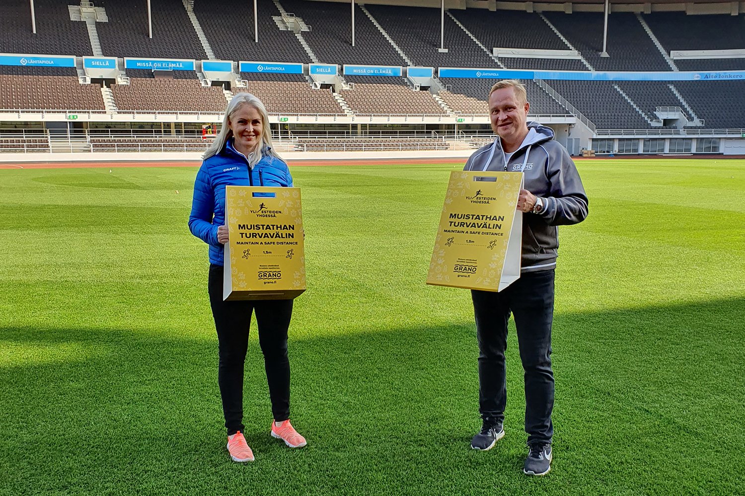 Helsinki City Running Dayn oppaat tulivat Granolta!