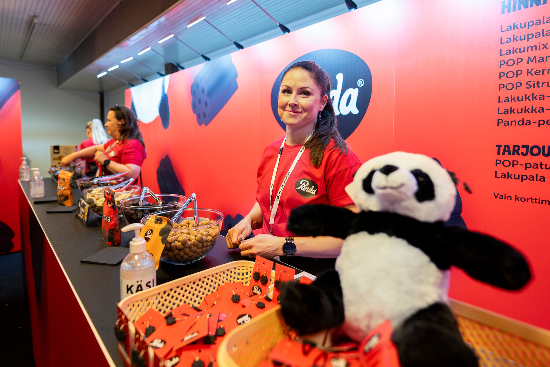 Panda’s brand excellently showcased by an impressive exhibition stand